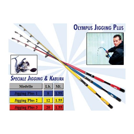 OLYMPUS - Jigging Plus mt.1,55 lb. 8 - monopezzo